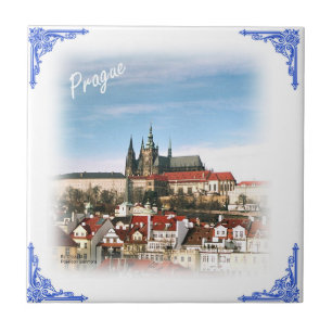Prague stad Tsjechische Republiek Tegeltje