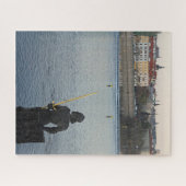 Prague standbeeld 520-pc legpuzzel (Horizontaal)