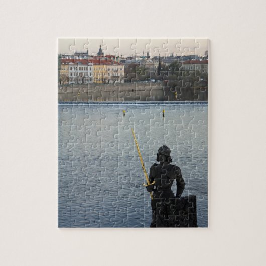 Prague standbeeld legpuzzel (Verticaal)
