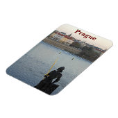 Prague standbeeld magneet (Linkerzijde)