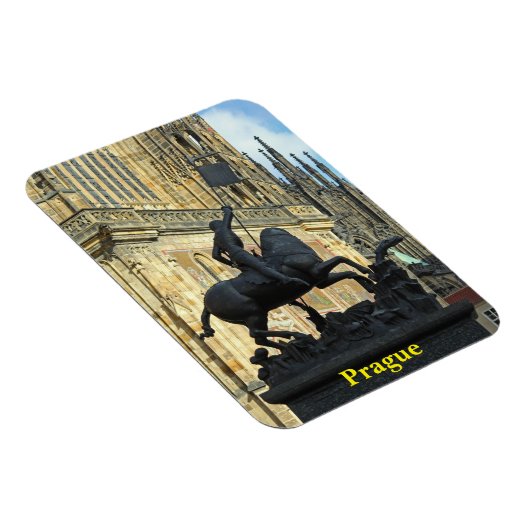 Prague standbeeld magneet (Rechterzijde)