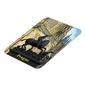 Prague standbeeld magneet (Linkerzijde)