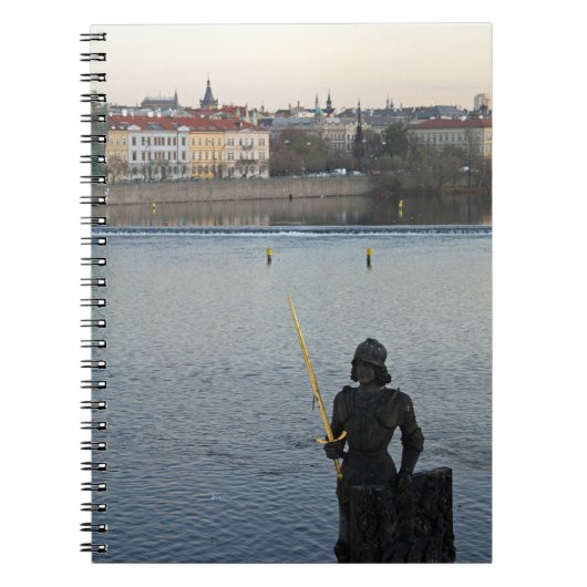 Prague standbeeld notitieboek (Voorkant)