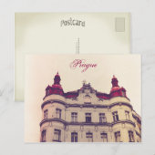 Prague  Style Briefkaart (Voorkant / Achterkant)