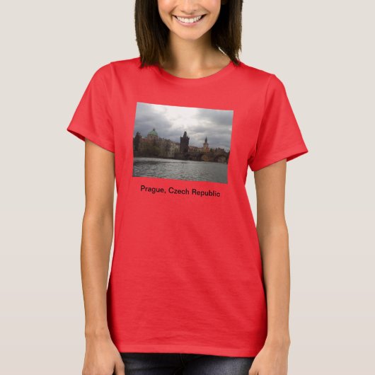 Prague Tee Shirt (Voorkant)