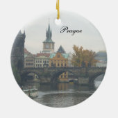 Prague Travel Ornament (Achterkant)