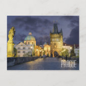 PRAGUE TSJECHIË: prachtig stadsplein Briefkaart (Voorkant)