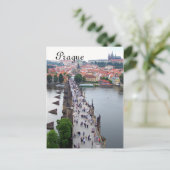Prague Uitzicht Briefkaart (Staand voorkant)