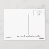 Prague Uitzicht Briefkaart (Achterkant)