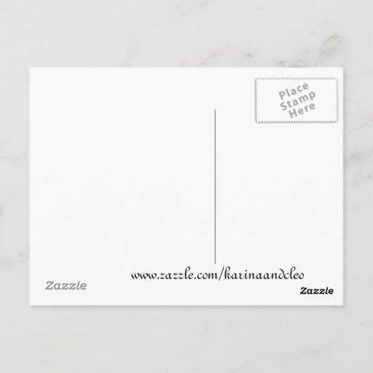 Prague Uitzicht Briefkaart (Achterkant)