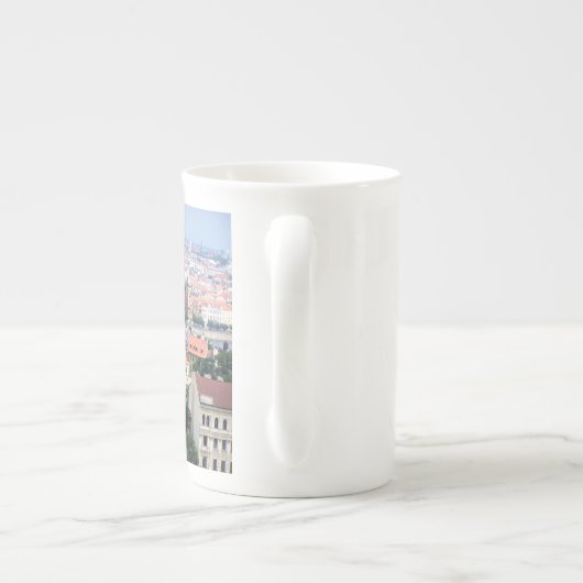 Prague Uitzicht Porselein Kop (Achterkant)