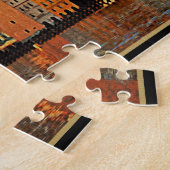 Prague Vintage Travel Legpuzzel (Zijkant)