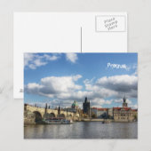 Prague Vintage Travel Tourism and Briefkaart (Voorkant / Achterkant)