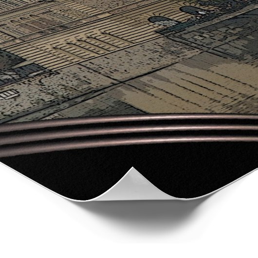 PRAGUE - Vltava Poster (Hoek)