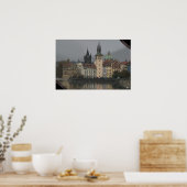 PRAGUE - Vltava Poster (Keuken)