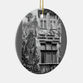 Prague Wall Art Keramisch Ornament (Rechts)