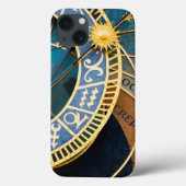 Prague's Astronomical and Zodiac Clock Case-Mate iPhone Case (Achterkant)