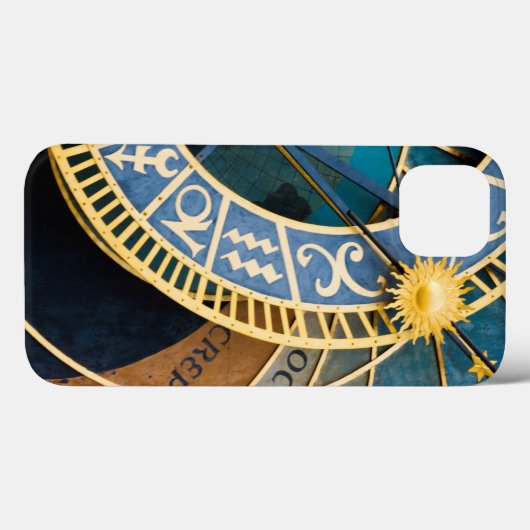 Prague's Astronomical and Zodiac Clock Case-Mate iPhone Case (Achterkant (horizontaal))
