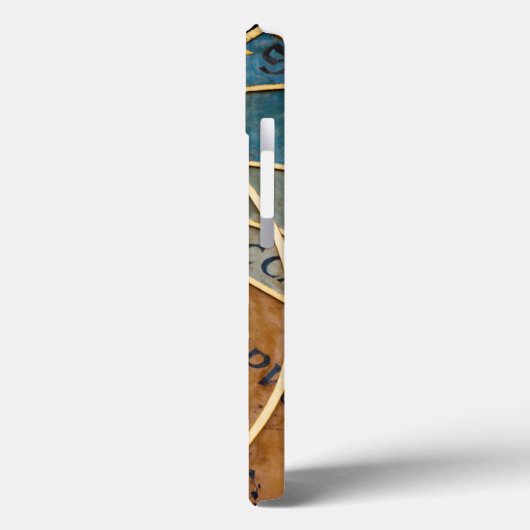 Prague's Astronomical and Zodiac Clock Case-Mate iPhone Case (Achterkant / Links)