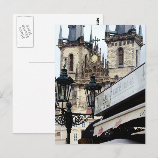 Praha Briefkaart (Voorkant / Achterkant)