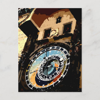 Praha Clock-toren Briefkaart