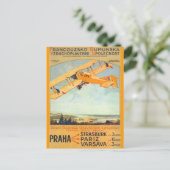 Praha ~ Franco Roumanie Briefkaart (Staand voorkant)