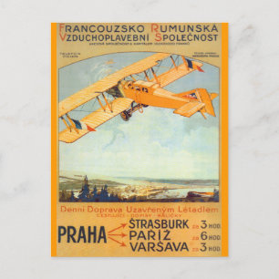 Praha ~ Franco Roumanie Briefkaart