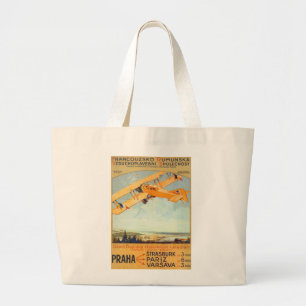 Praha ~ Franco Roumanie Grote Tote Bag