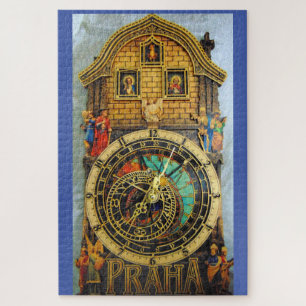 PRAHA KLOK TSJECHO-SLOWAKIJE LEGPUZZEL