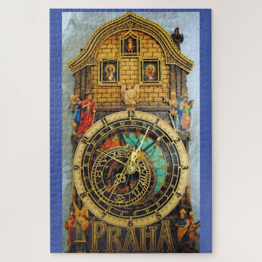 PRAHA KLOK TSJECHO-SLOWAKIJE LEGPUZZEL (Verticaal)