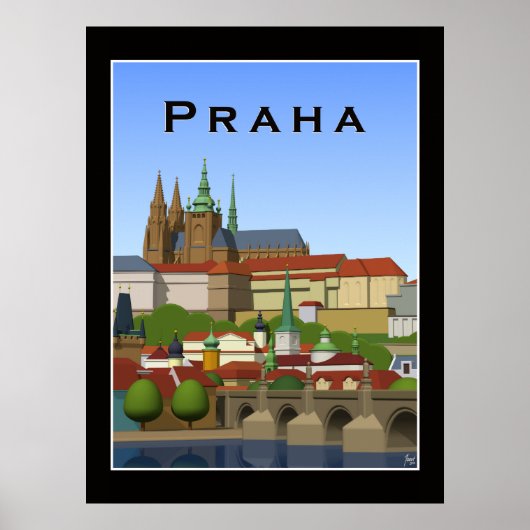 Praha Poster (Voorkant)