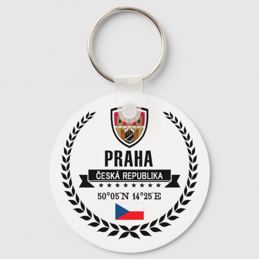 Praha Sleutelhanger (Voorkant)