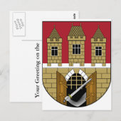 Praha small, Tsjechisch Briefkaart (Voorkant / Achterkant)