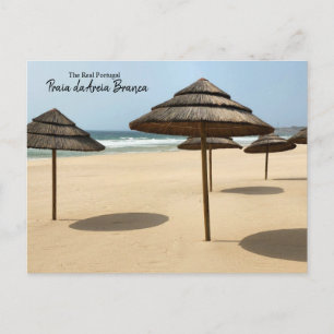 Praia da Areia Branca Shade Portugal Briefkaart