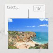Praia da Coelha Briefkaart (Voorkant / Achterkant)