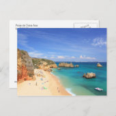 Praia da Dona Ana Briefkaart (Voorkant / Achterkant)