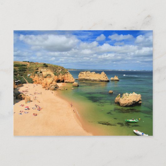 Praia da Dona Ana Briefkaart (Voorkant)