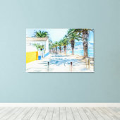 Praia da Luz Canvas Afdruk (Insitu (Houten vloer))