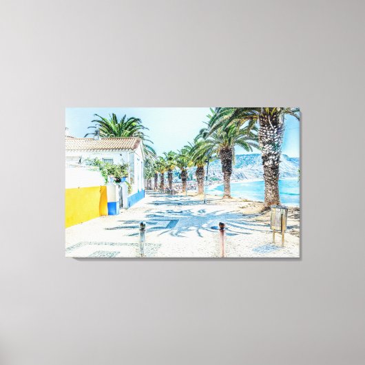 Praia da Luz Canvas Afdruk (Voorkant)