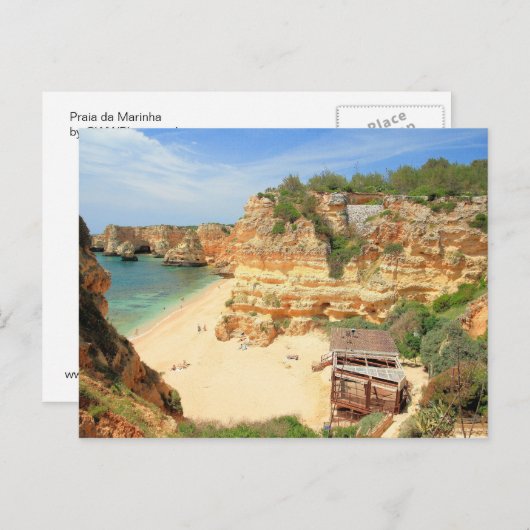 Praia da Marinha Briefkaart (Voorkant / Achterkant)