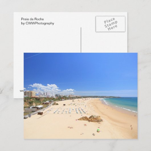 Praia da Rocha Briefkaart (Voorkant / Achterkant)