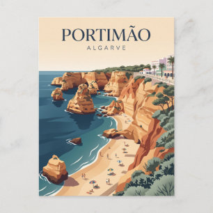 Praia da Rocha Portugal Briefkaart