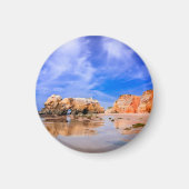 Praia da rocha Portugal Magneet (Voorkant)