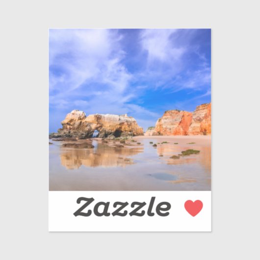 Praia da rocha Portugal Sticker (Vel)