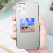 Praia da rocha Portugal Sticker (Telefoon)