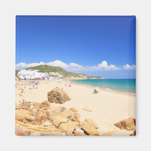 Praia da Salema Magneet (Voorkant)