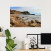 Praia de Cabanas Velhas Poster (Thuiskantoor)