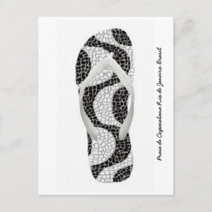 Praia de Copacabana Rio de Janeiro Brazilië Briefkaart