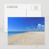 Praia de Monte Gordo Briefkaart (Voorkant / Achterkant)