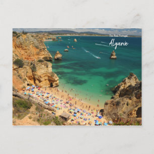 Praia do Camilo Lagos Algarve Briefkaart